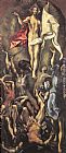 El Greco Famous Paintings - The Resurrection